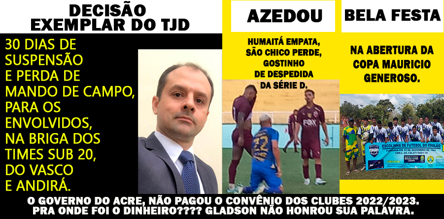 DECISÃO EXEMPLAR DO TJD