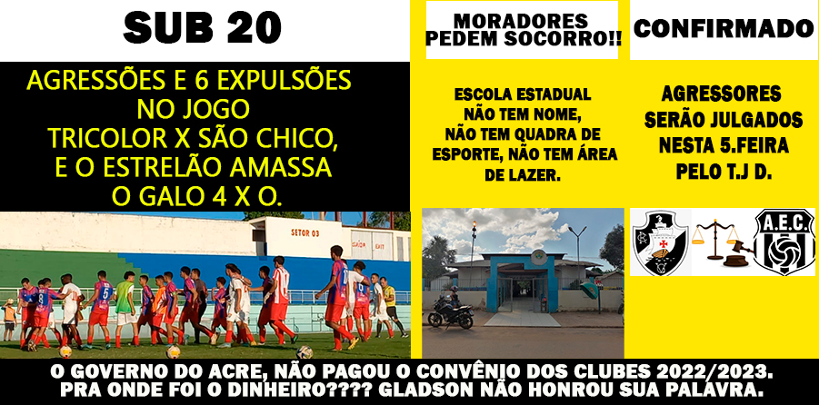 SUB 20 – BLOG DO CHICO PONTES